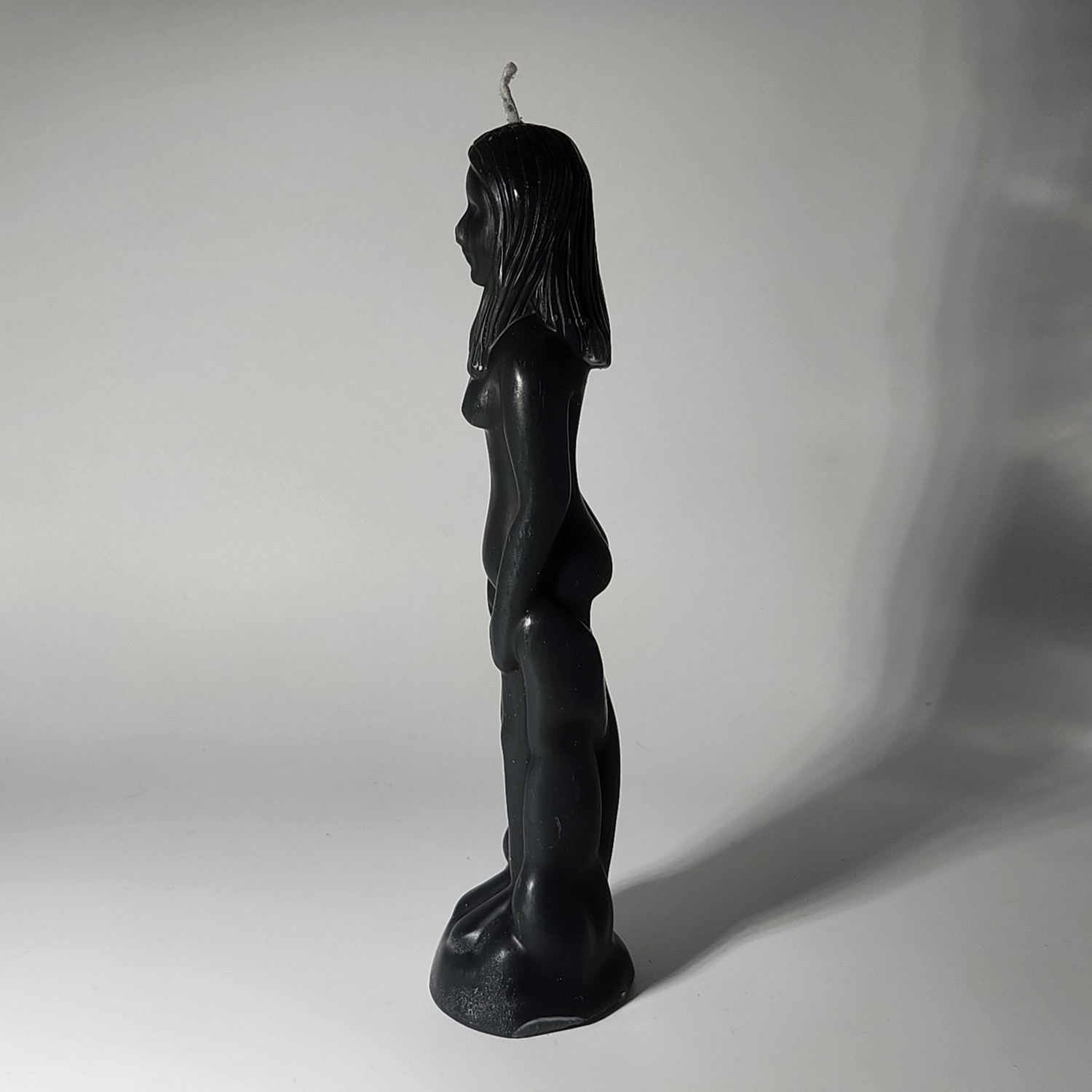 Female Figure Candle | Black