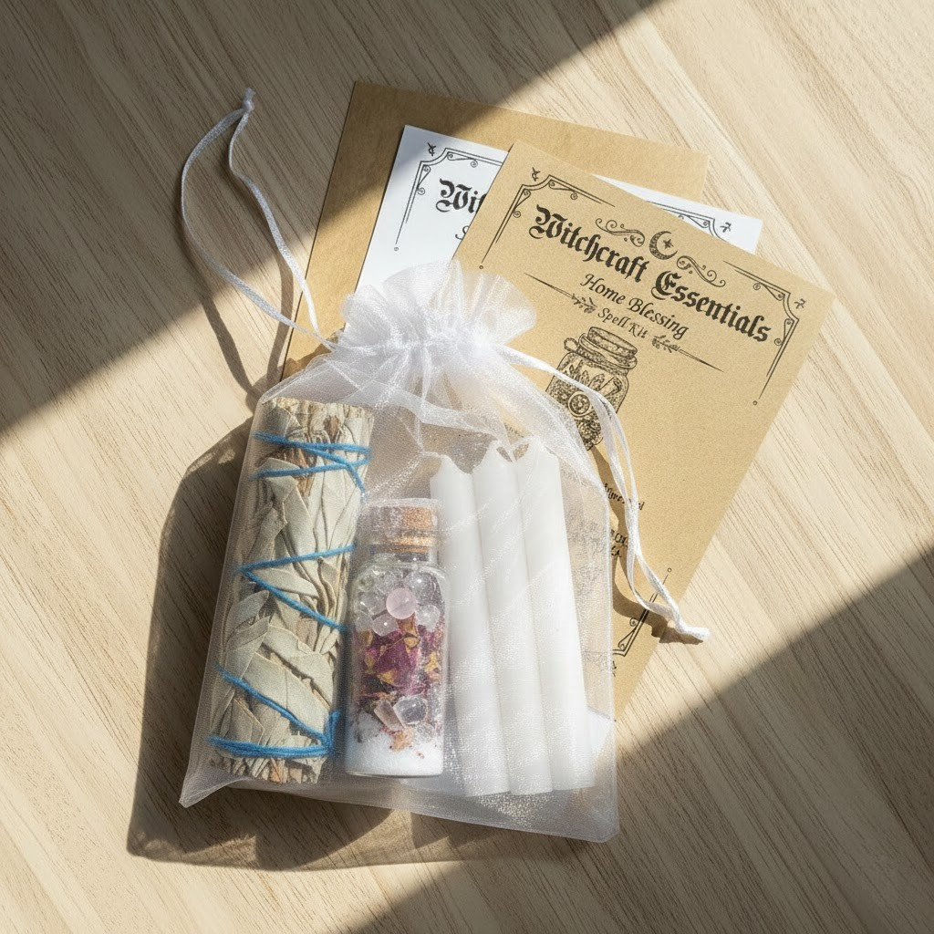 Witchcraft Witch Kit | DIY Home Blessing Ritual | Wicca Supplies