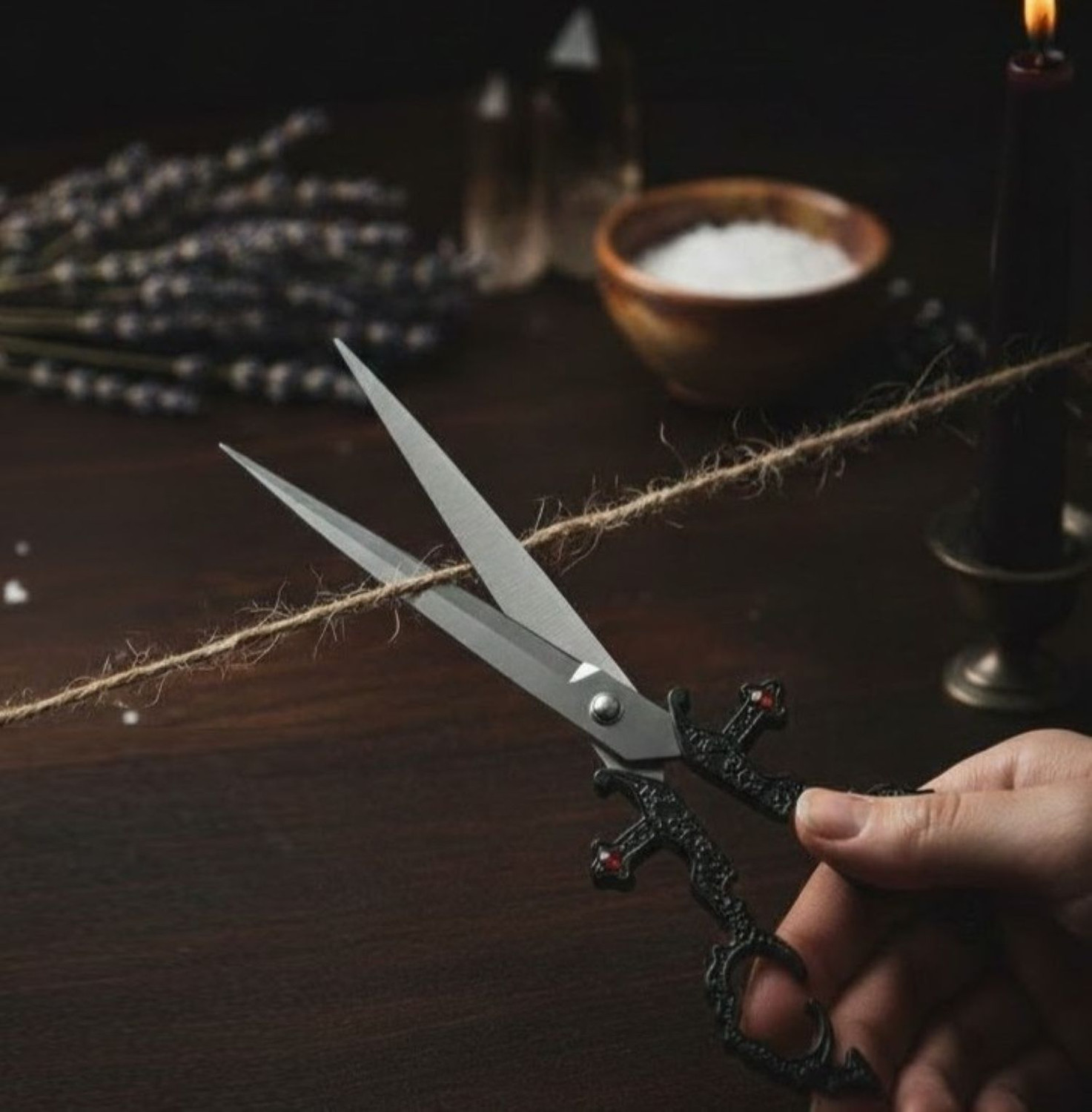 Ritual Scissors & Cord-Cutting Shears – Dual-Purpose Modern Athame
