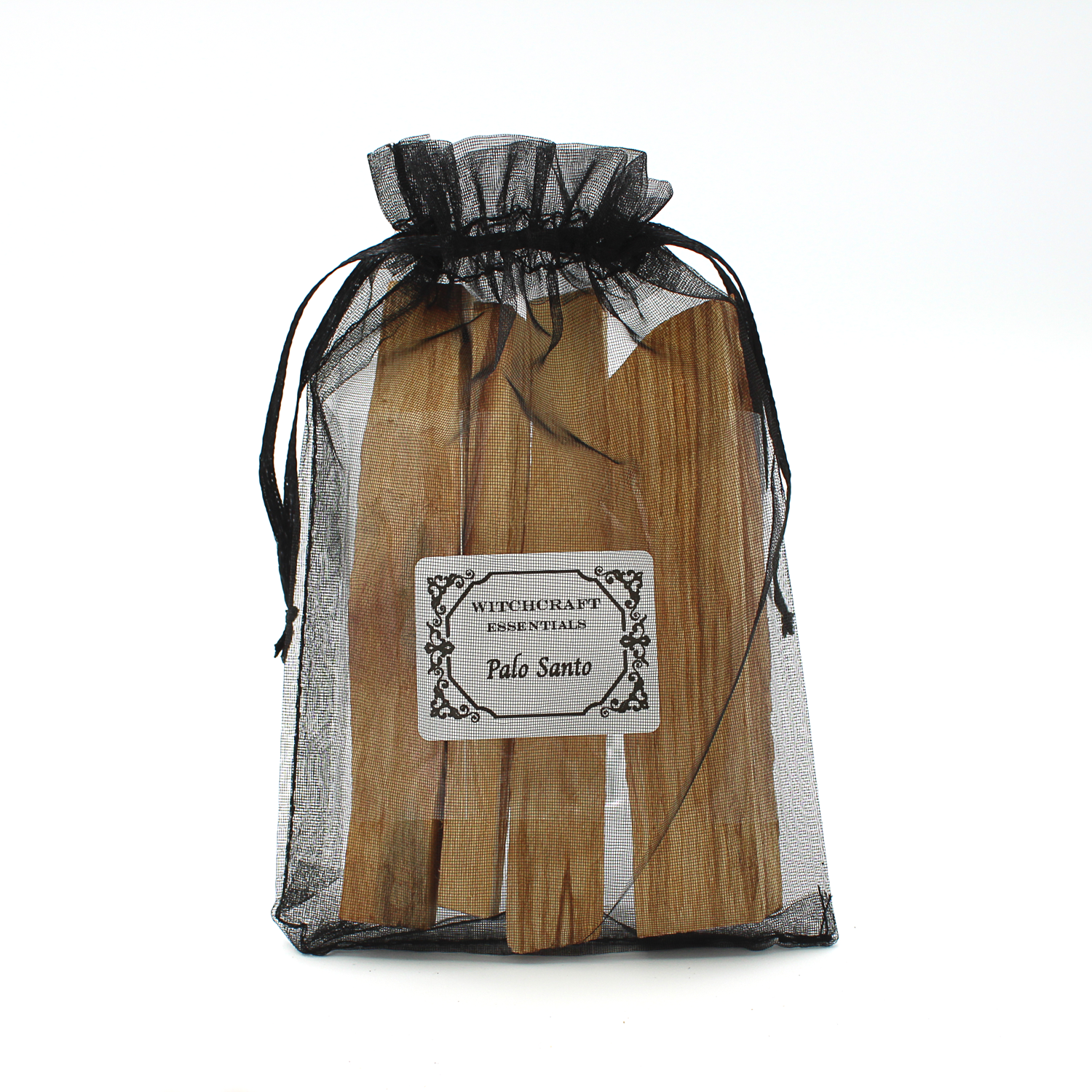 Witchcraft Essentials Palo Santo 4 stick bundle in signature drawstring bag