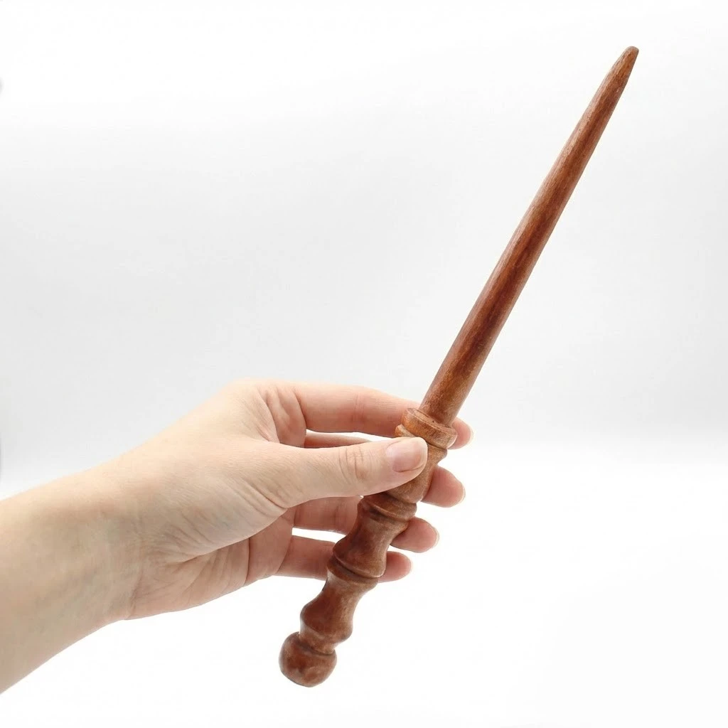 slat draoi wiccan pagan druid wooden ritual altar wand