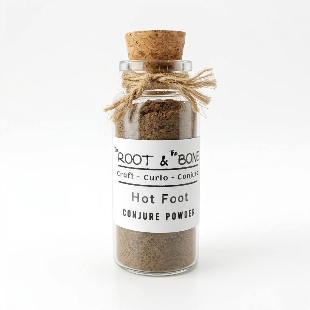 Hot Foot Conjure Power - Hoodoo & Witchcraft Supplies