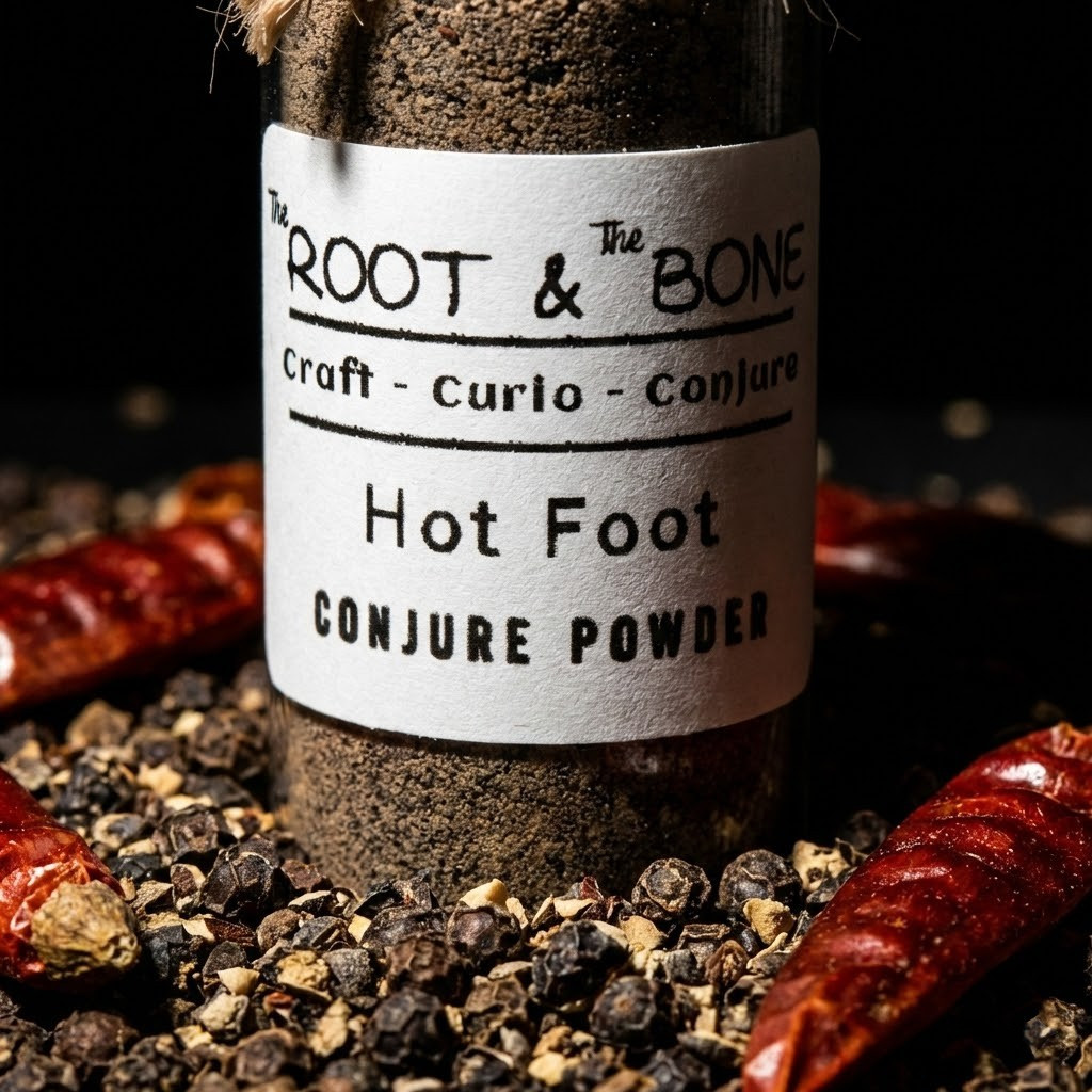 Hot Foot Conjure Power - Hoodoo & Witchcraft Supplies
