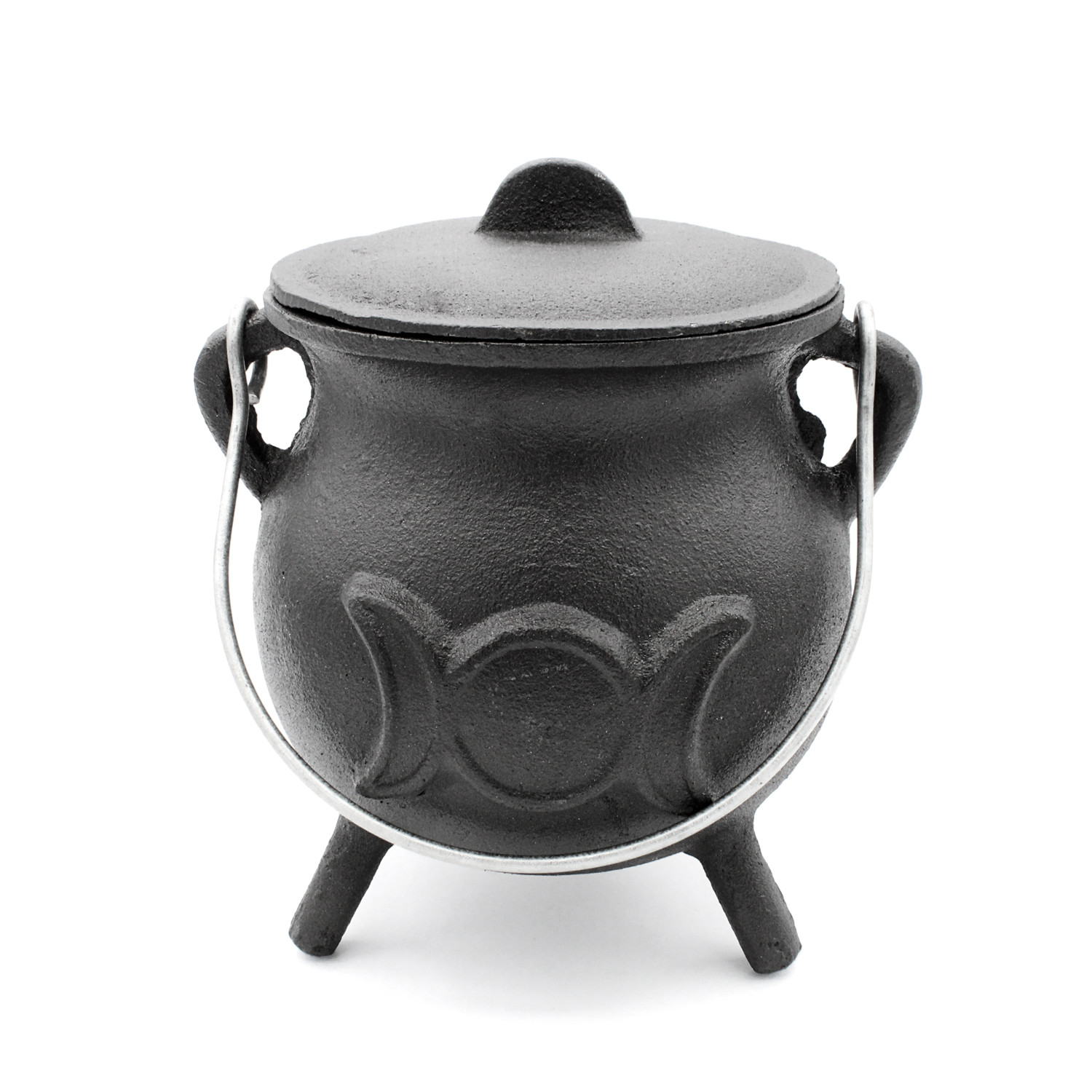 Moon Cauldron - Cast Iron | Ritual Cauldron - XL
