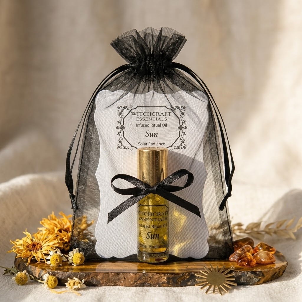 Sun Ritual Oil | Ritual Anointing Oil for Solar Magick