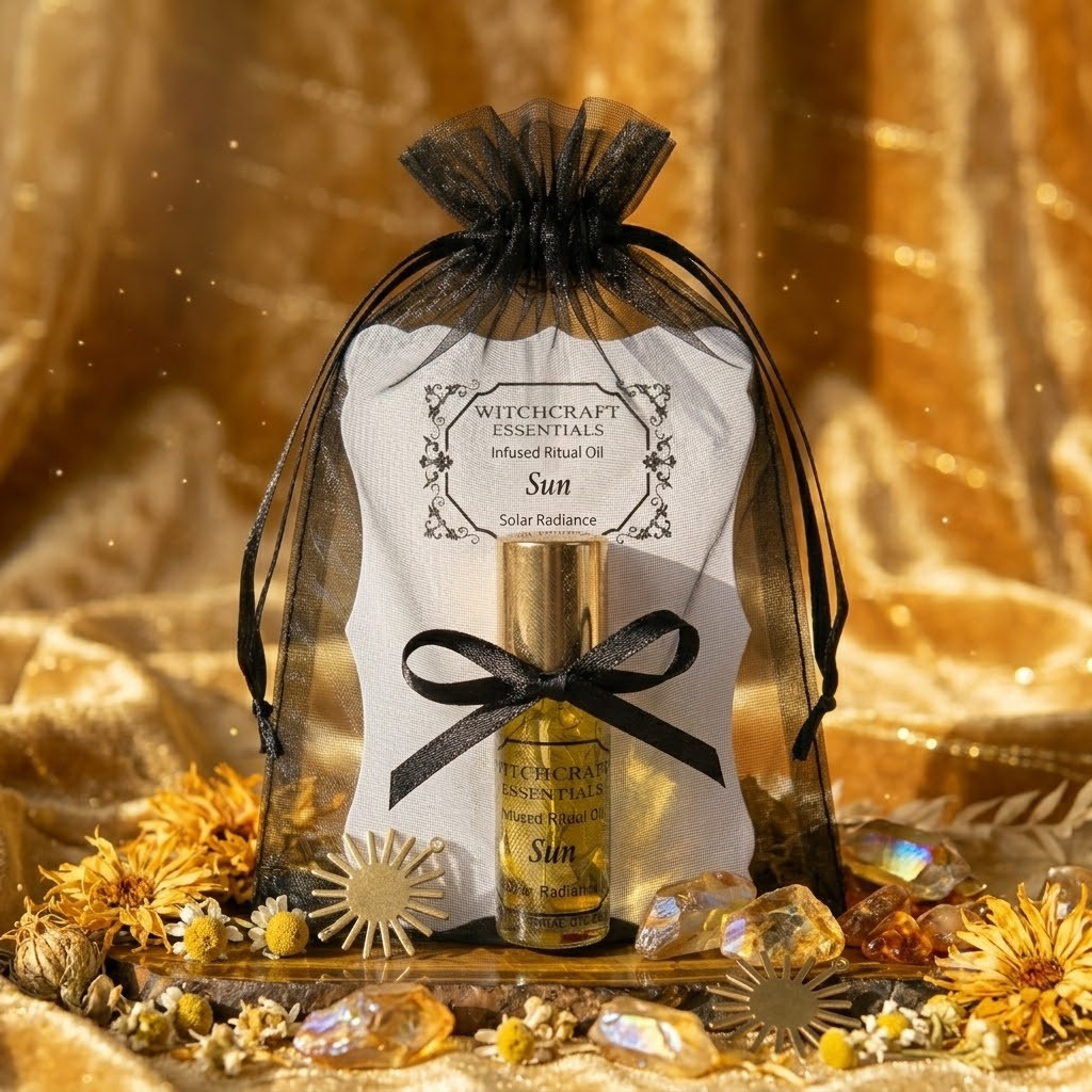 Sun Ritual Oil | Ritual Anointing Oil for Solar Magick