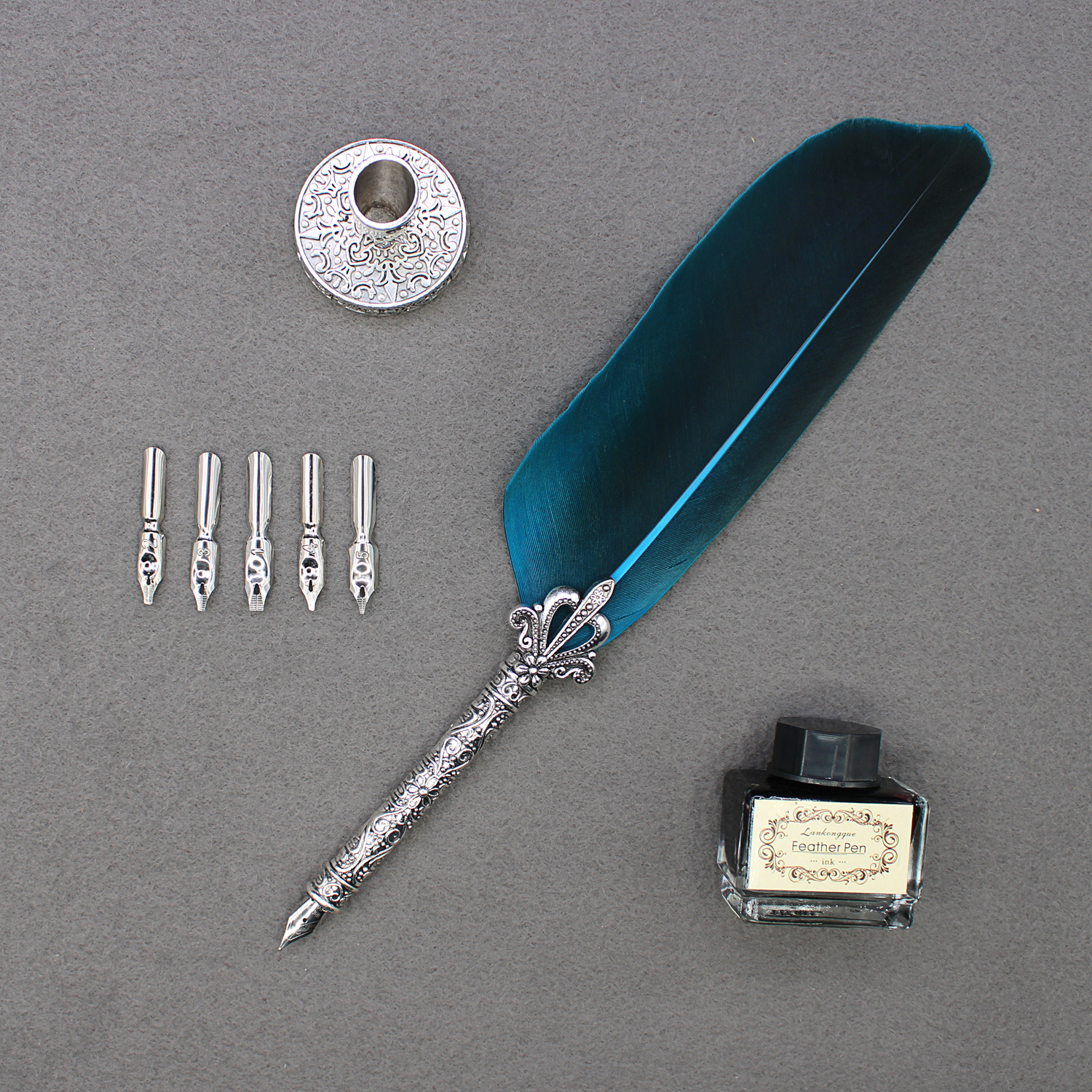 Quill Pen & Ink Set | Witchcraft Supplies