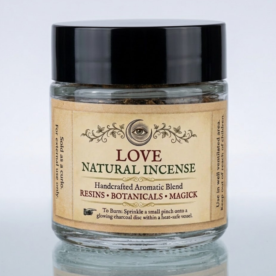 Love  Drawing Incense | Natural Incense | Botanical & Resin Blend