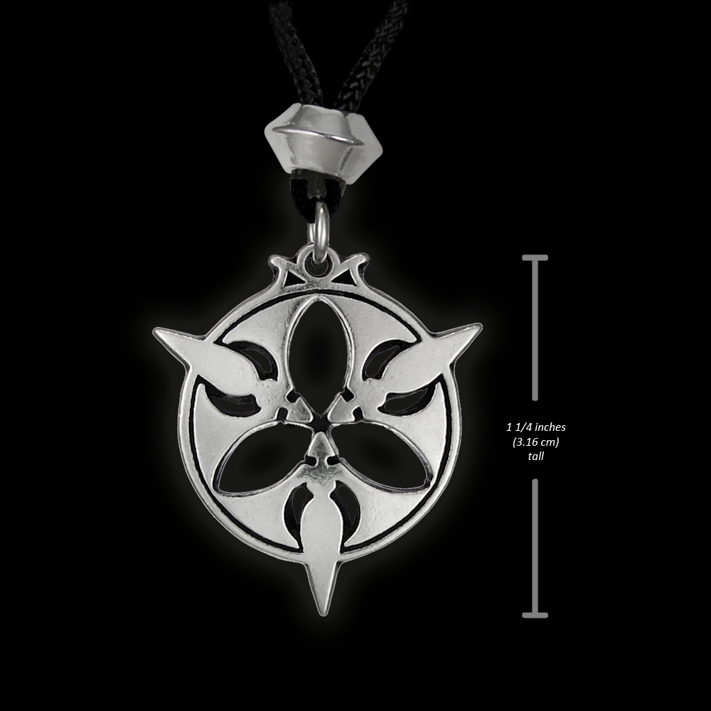 Three Graces Necklace Pendant Greek Wiccan Pagan Jewelry