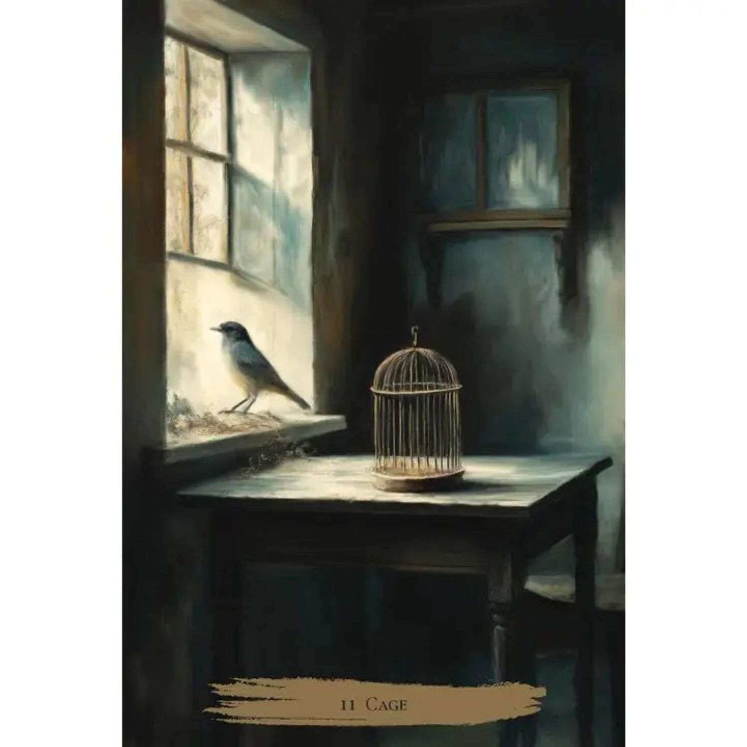 Haunted Cottage Oracle Kit by Sirian Shadow | Book & Cards