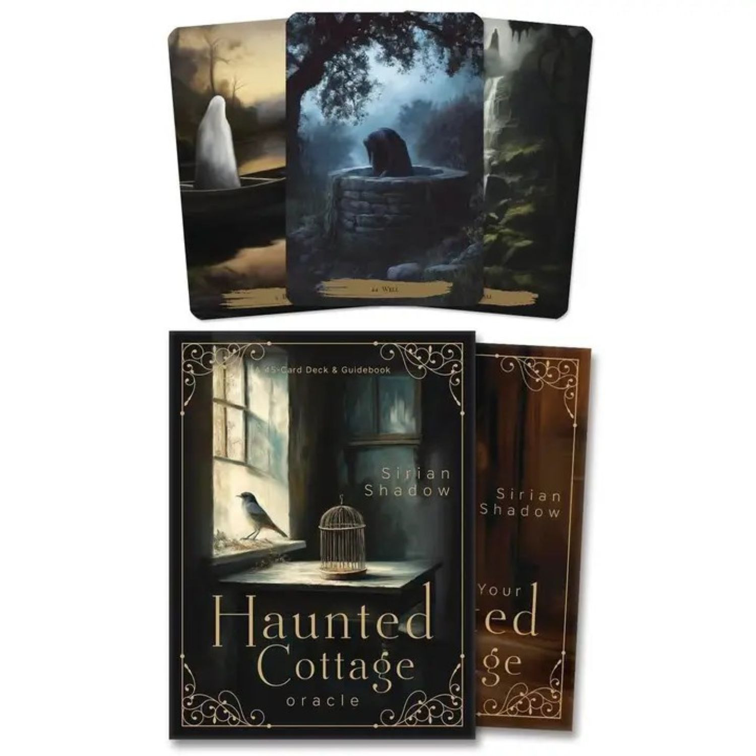 Haunted Cottage Oracle Kit by Sirian Shadow | Book & Cards