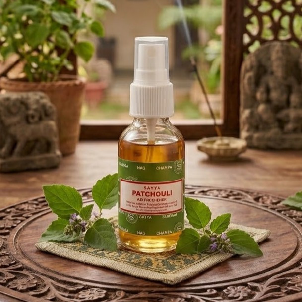 Patchouli Spiritual Spray | Satya Air Freshener | 30ml (1 fl. oz. bottle)