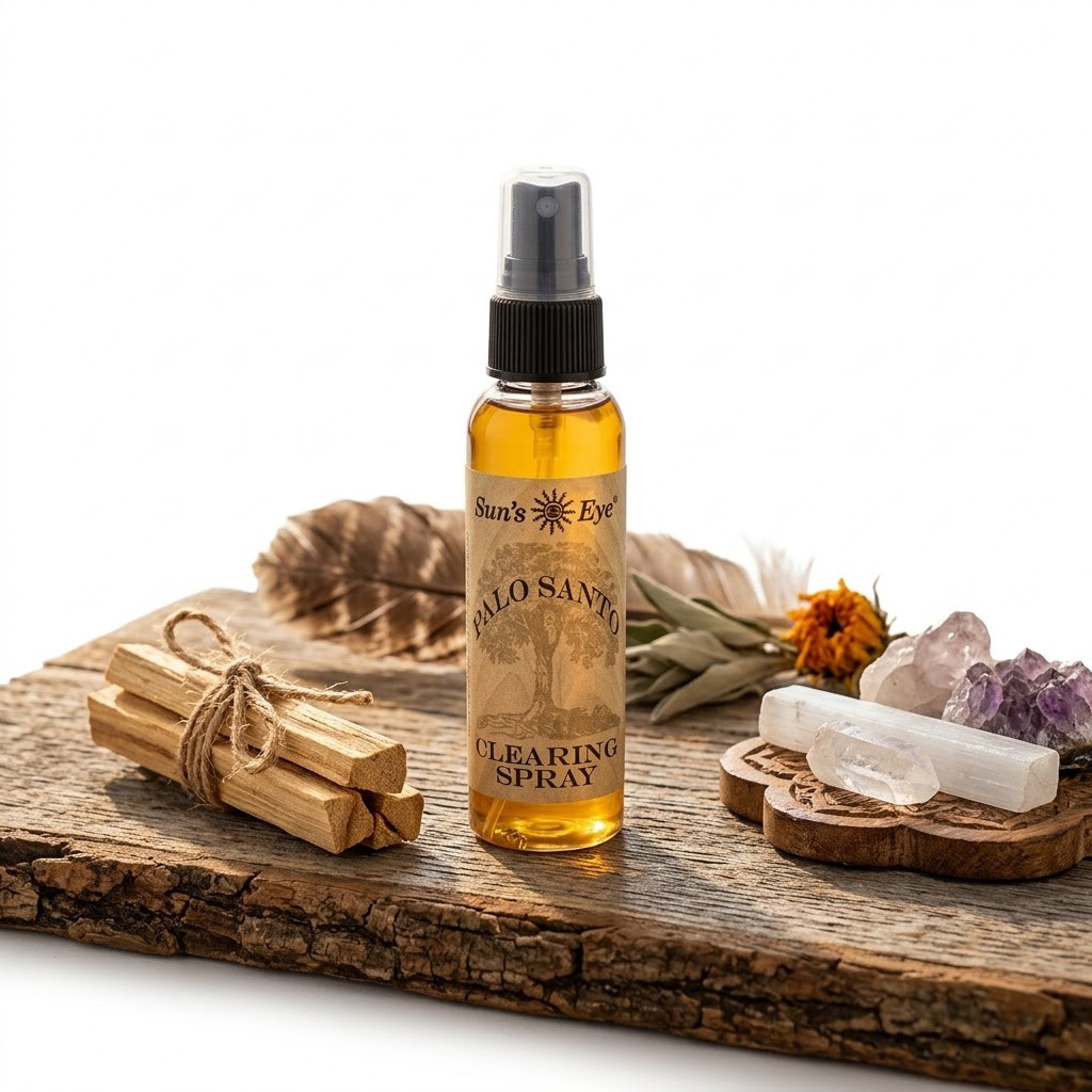 Palo Santo Spiritual Spray | Suns Eye Ritual Mist | 2 fl. oz. bottle