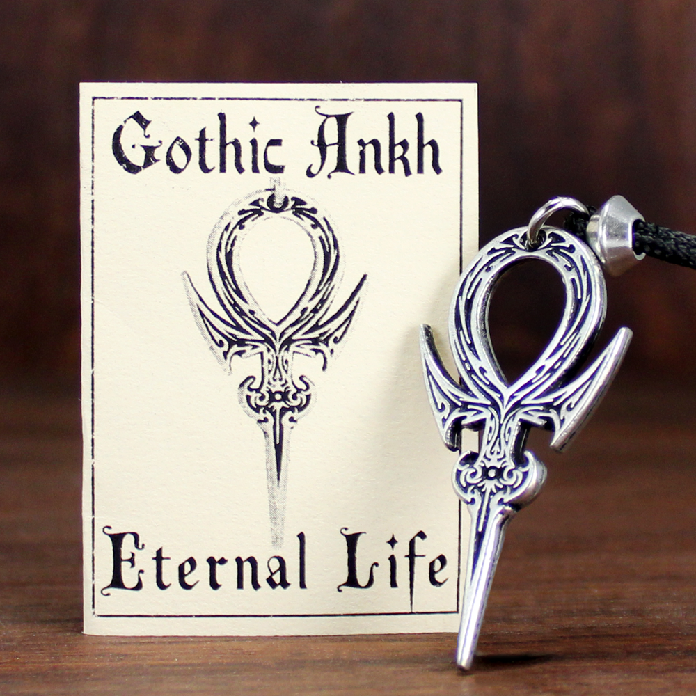 Gothic Egyptian Ankh Pendant