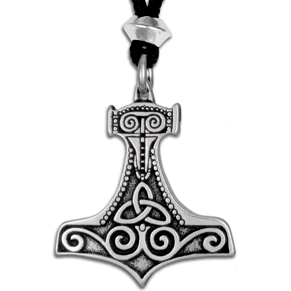 Thor's Hammer Mjolnir Necklace Pendant Viking Jewelry
