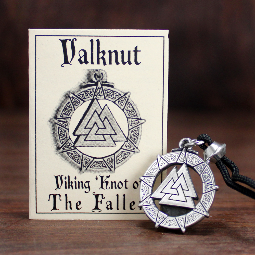 Valknut Pendant Necklace
