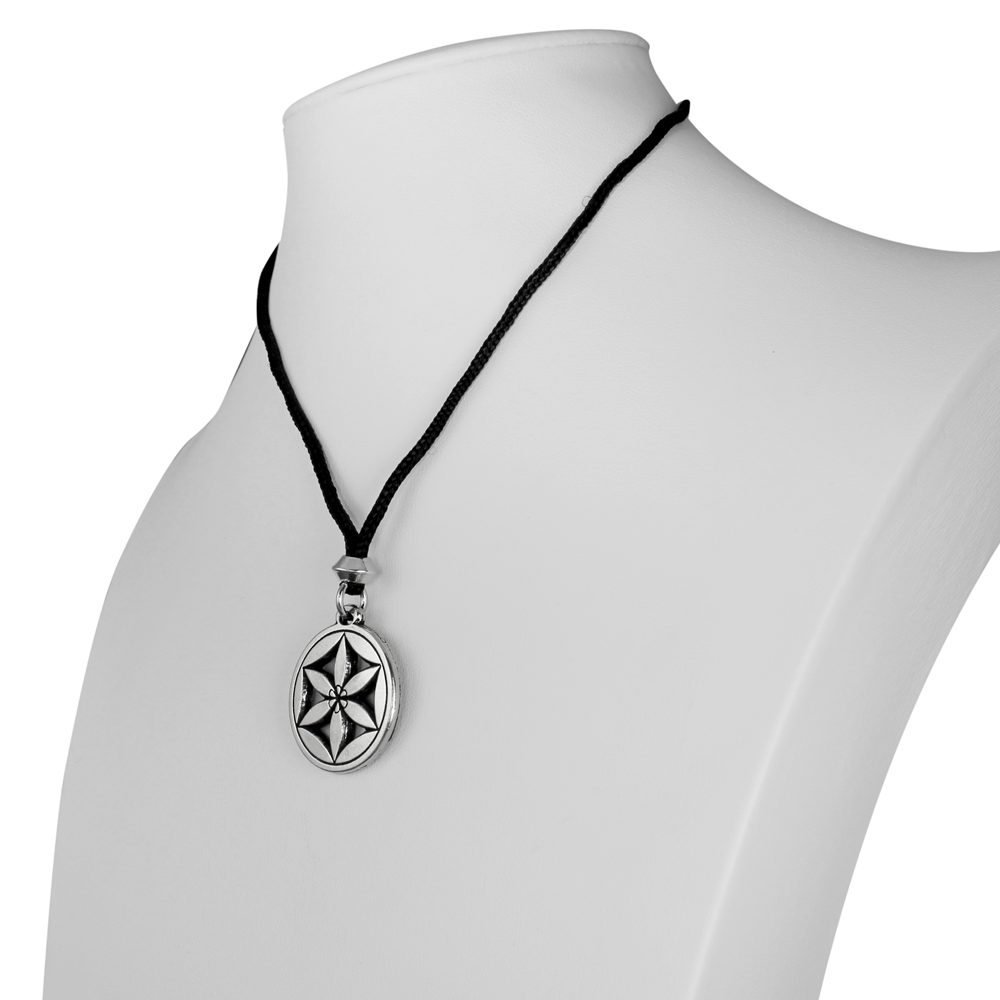 Flower of Aphrodite Pendant Necklace Wiccan Pagan Jewelry