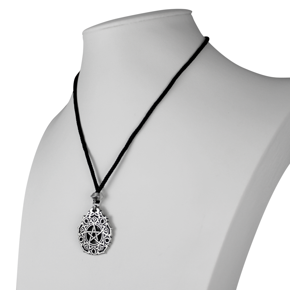 Morningstar Pentacle Necklace Pendant Pagan Witchcraft Jewelry