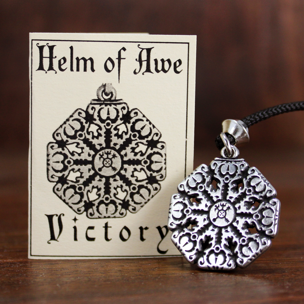 Helm of Awe Aegishjalmur Pendant Necklace