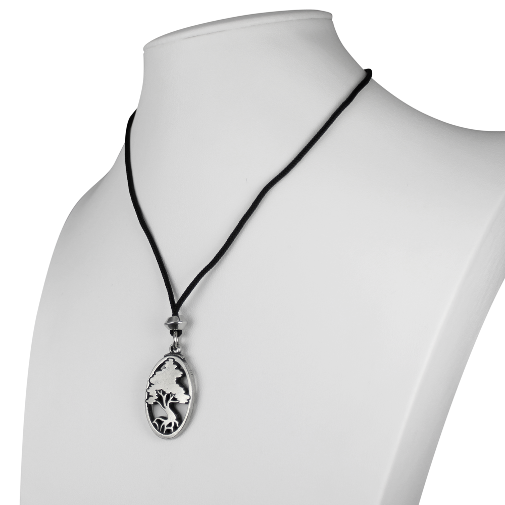 Yggdrasill Norse World Tree Pendant Necklace Viking Jewelry