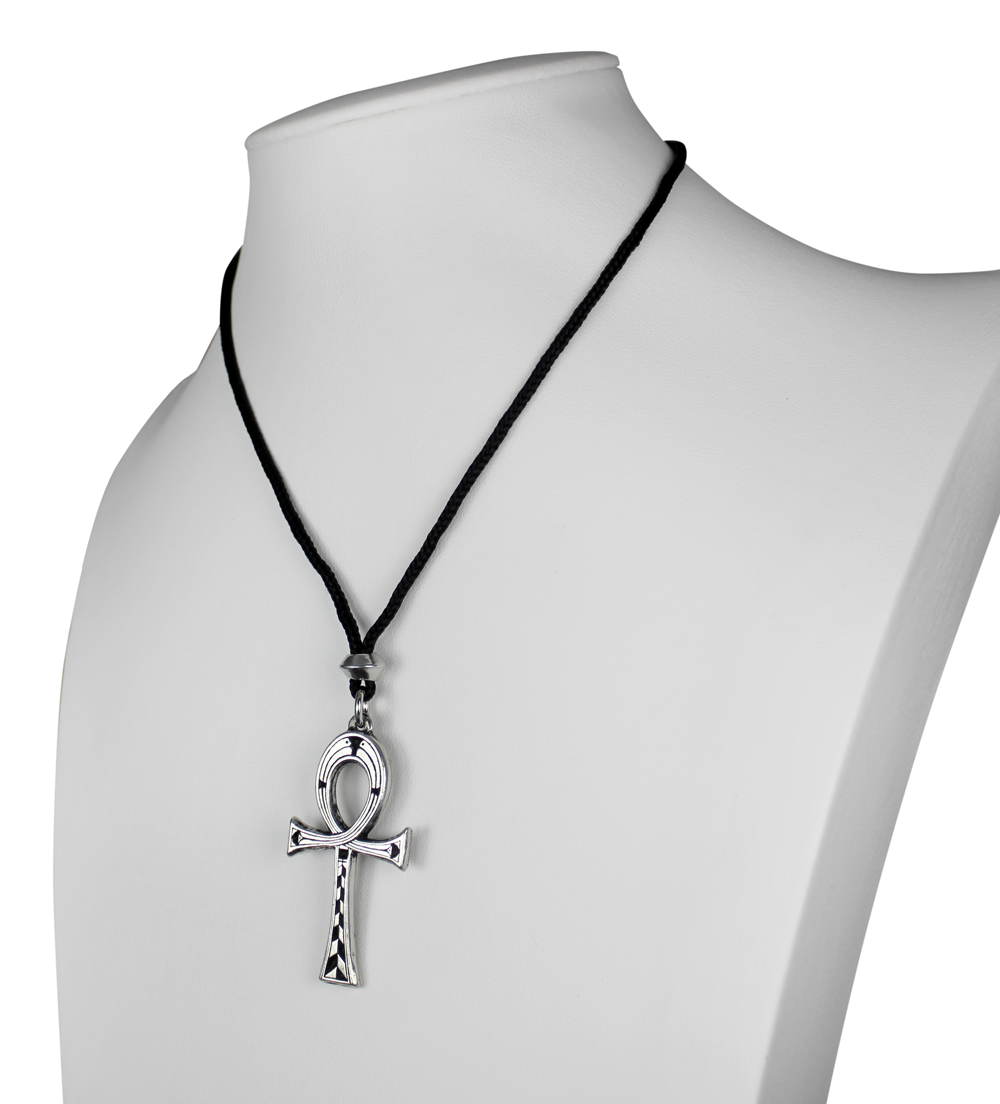 Small Egyptian Pendant Ankh Necklace Kemetic Jewelry