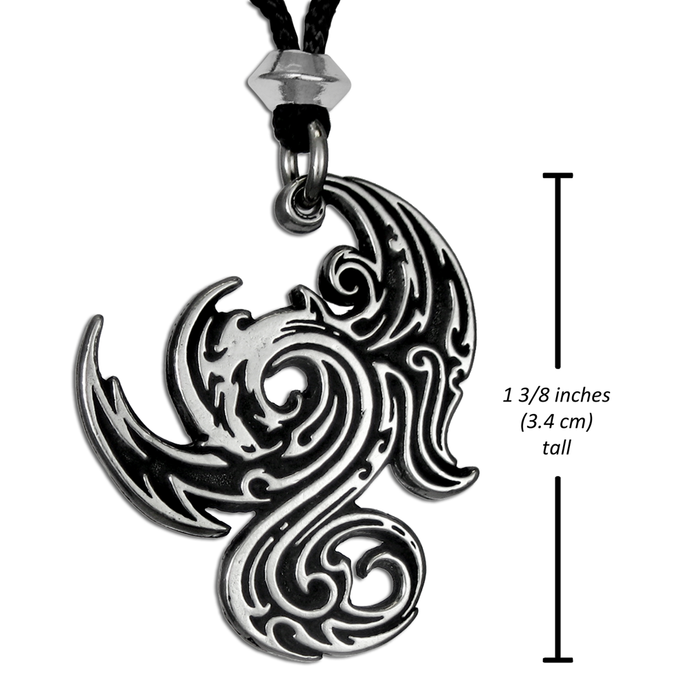 Gothic Dragon Pendant Necklace Jewelry