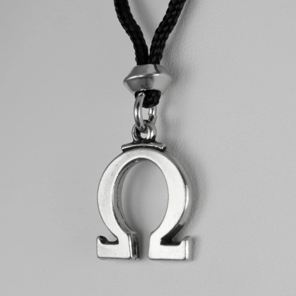 Omega Symbol Necklace Jewelry