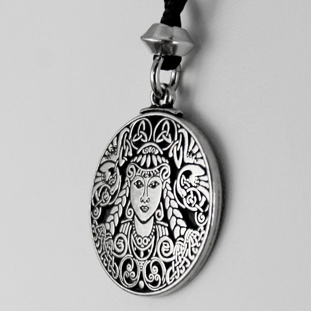 Celtic Goddess Pendant Wiccan Pagan Jewelry