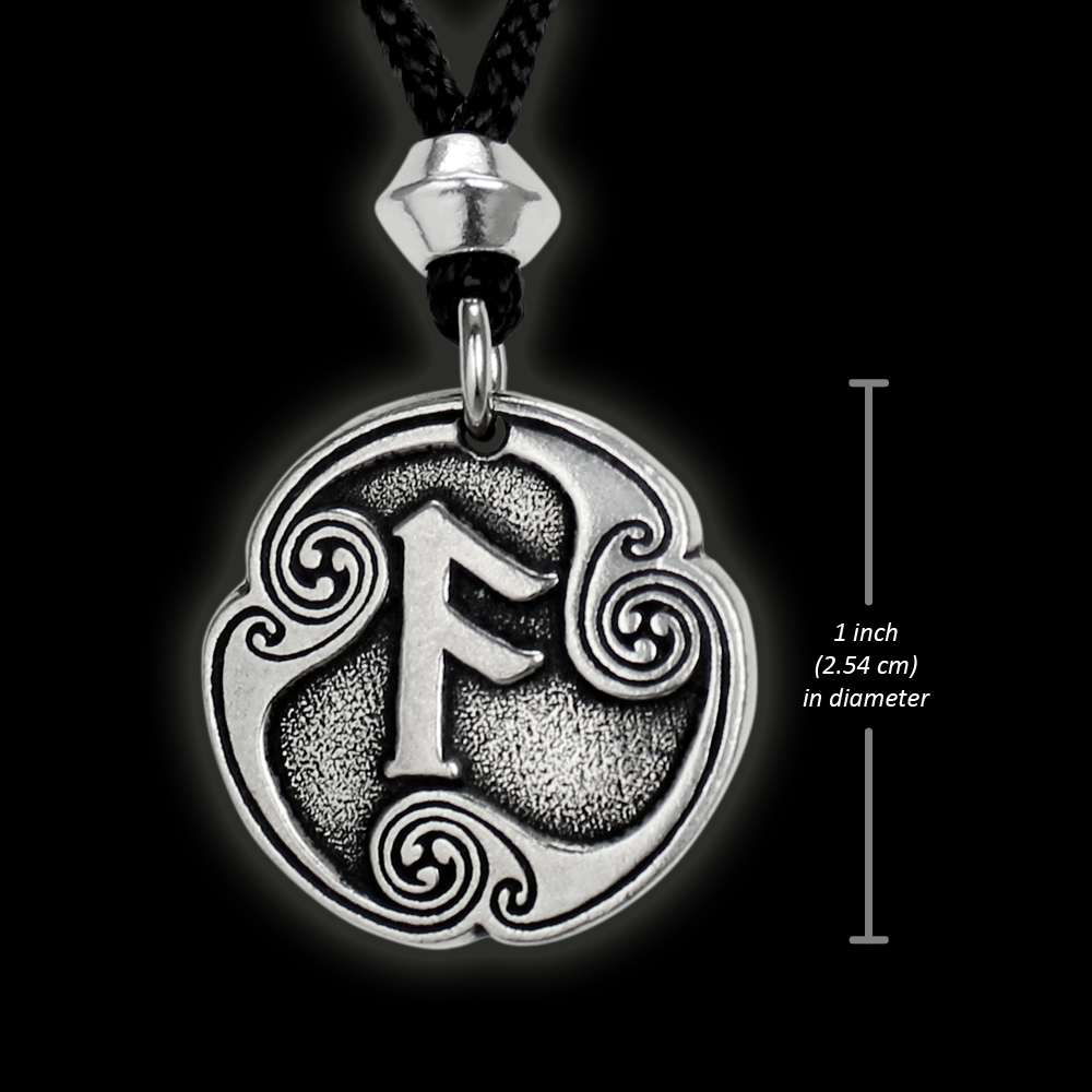 Ansuz Rune of Communication Talisman Pendant Norse Jewelry