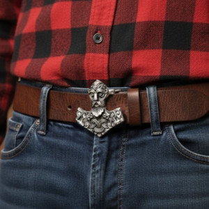 Thor's Hammer belt buckle | Yule Gift | Norse Pagan Gift | Winter Solstice Heathen Gift | Midwinter Gift ideas For Him Thor's Hammer belt buckle | Yule Gift | Norse Pagan Gift | Winter Solstice Heathen Gift | Midwinter Gift ideas For Him