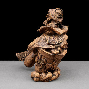 Baba Yaga Statue