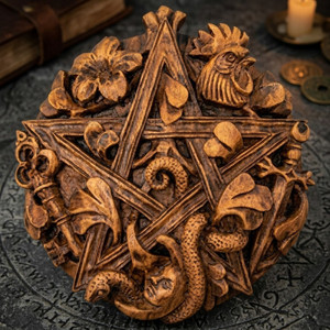 Cimaruta Pentacle Plaque