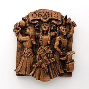 Goddess Brigid Wall Plaque