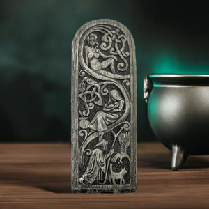 Maiden, Mother, Crone Plaque Goddess Wall hang | Samhain Decoration | Witch and Wiccan gifts | Witch Wall Decor
