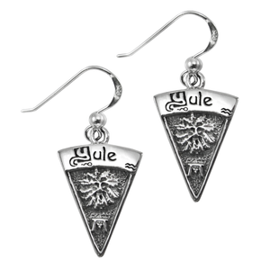 Yule Gifts | Pagan Wiccan and Witch Earrings | Wheel of the Year Jewelry Yule Gifts | Pagan Wiccan and Witch Earrings | Wheel of the Year Jewelry