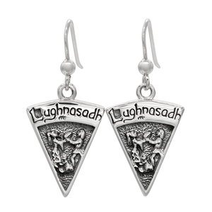 Sterling Silver Lughnasadh Sabbat Dangle Earrings