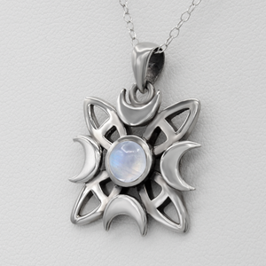 Witches Knot Wiccan Witchcraft Pendant