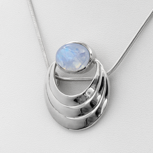 Moon Goddess Crescent Moon Necklace