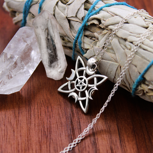 Witches Knot Witch Necklace
