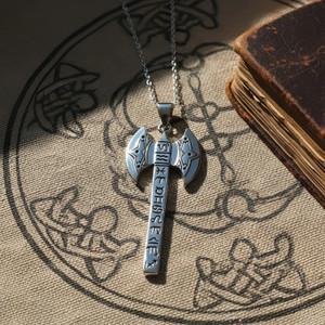 Labrys of Dictynna Pendant Britomartis Greek Hellenes Cretan Goddess Symbol Necklace Hellenic Paganism Jewelry