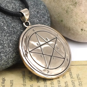 First Pentacle of Mercury - King Solomon Seals - Occult Talisman Jewelry