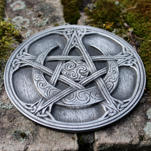 Buy Pewter Moon Pentacle Altar Tile | Witchcraft Ritual Tools | Witch Magical Supplies for Spells and Rituals | Wiccan Home Decor | Samhain Supply Store Buy Pewter Moon Pentacle Altar Tile | Witchcraft Ritual Tools | Witch Magical Supplies for Spells and Rituals | Wiccan Home Decor | Samhain Supply Store