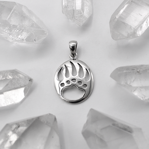 Bear Claw Familiar Jewelry & Spirit Animal Witchy Pendant | Witchcraft Ritual Supplies | Witch Shop Merchandise
