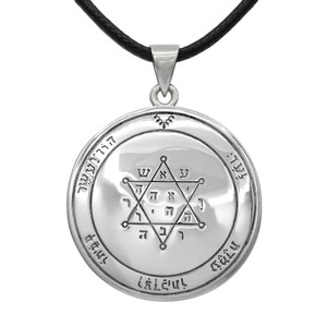 Key of Solomon Jewelry Pendant 925 Silver Second Pentacle of Jupiter