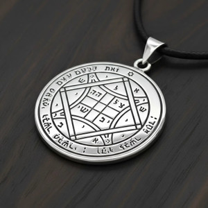 Fourth Pentacle of Venus Pendant in 925 Sterling Silver Love Talisman