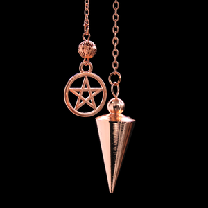 Rose Gold Pentacle Pendulum & Witchcraft Starter Kit: with board and instructions | witchcraft supplies | pagan altar tools | wiccan gifts | spiritual supplies with gift box Rose Gold Pentacle Pendulum & Witchcraft Starter Kit: with board and instructions | witchcraft supplies | pagan altar tools | wiccan gifts | spiritual supplies with gift box