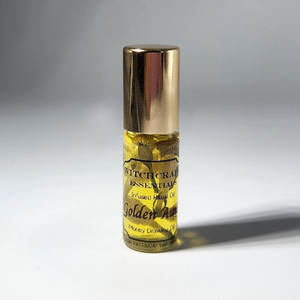 Golden Aura Money and Prosperity Herbal Infused Ritual Anointing Oil for Money spells metaphysical conjure oil wiccan love spell pagan witchcraft items