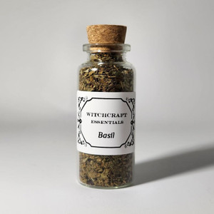 Basil - Apothecary Herb Bag | Witchcraft Essentials | Botanicals for Spells and Ritual Work | Witch Store Supplies Basil - Apothecary Herb Bag | Witchcraft Essentials | Botanicals for Spells and Ritual Work | Witch Store Supplies