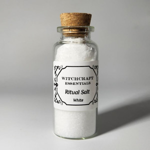 white ritual salt purification spells wicca supplies witchy items white witch supply store
