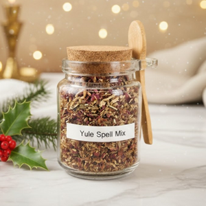 Yule Spell Mix | Midwinter Rituals Item | winter solstice spells | wiccan gifts | yule supplies | Yule ritual tools | witchy presents